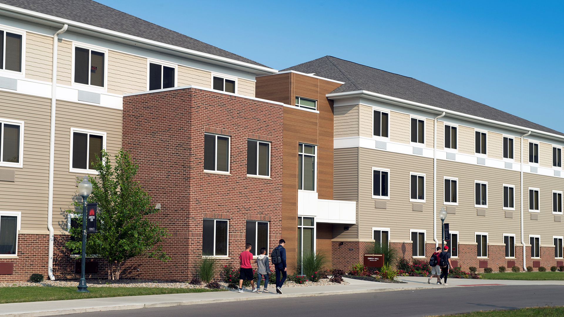 Grace College student housing exterior