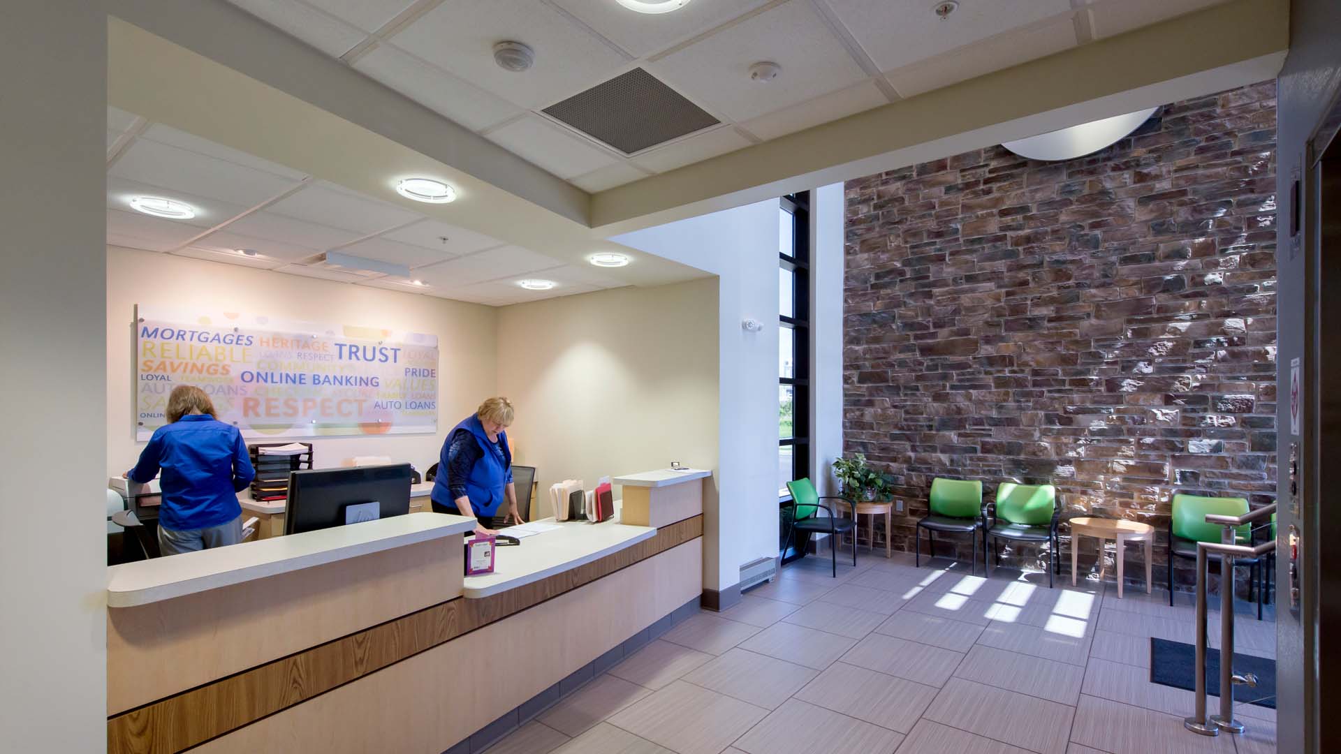 VacationLand Federal Credit Union Operations Center Branch Design 