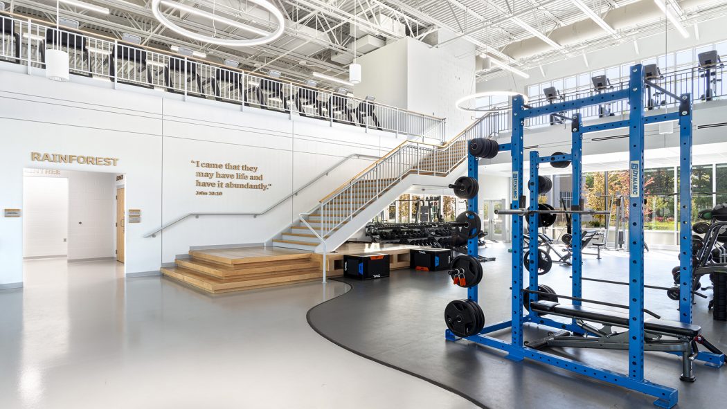 Andrews University Andreasen Center for Wellness weight room