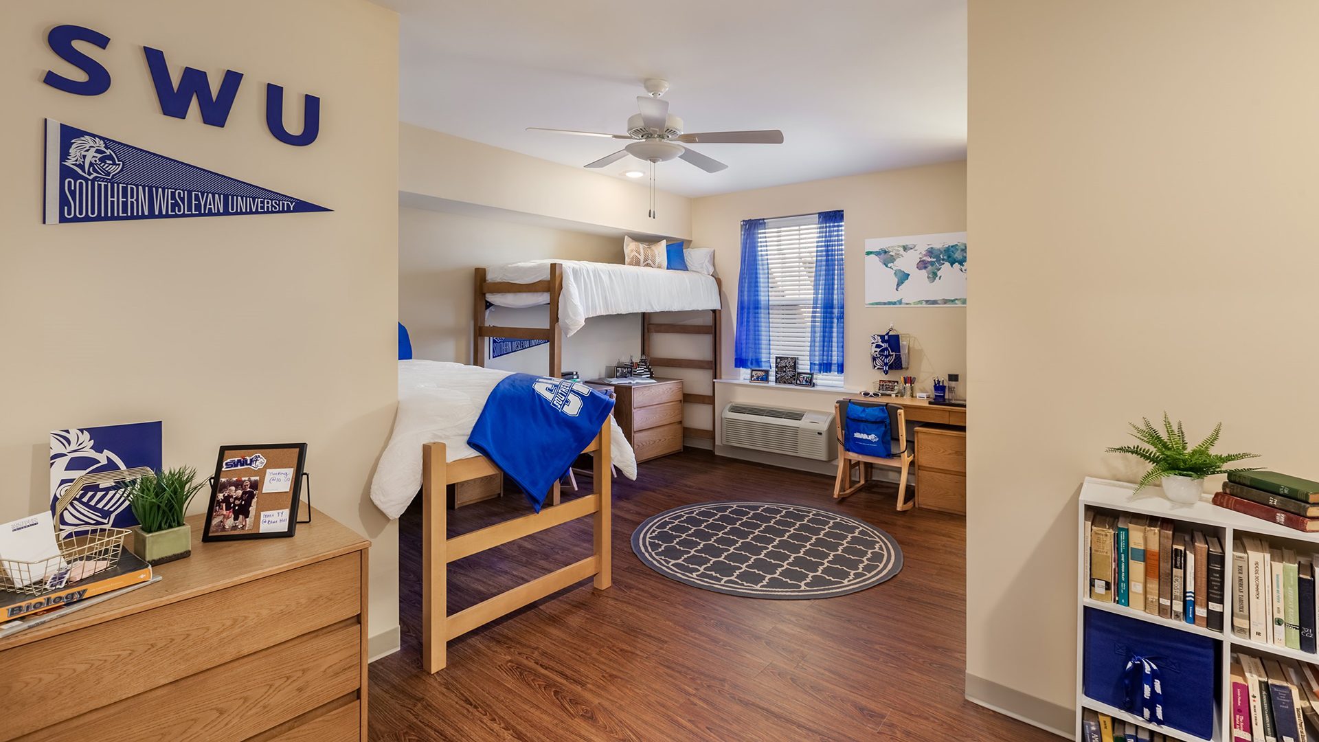 Southern Wesleyan University – Joiner-Hilson Complex dorm room