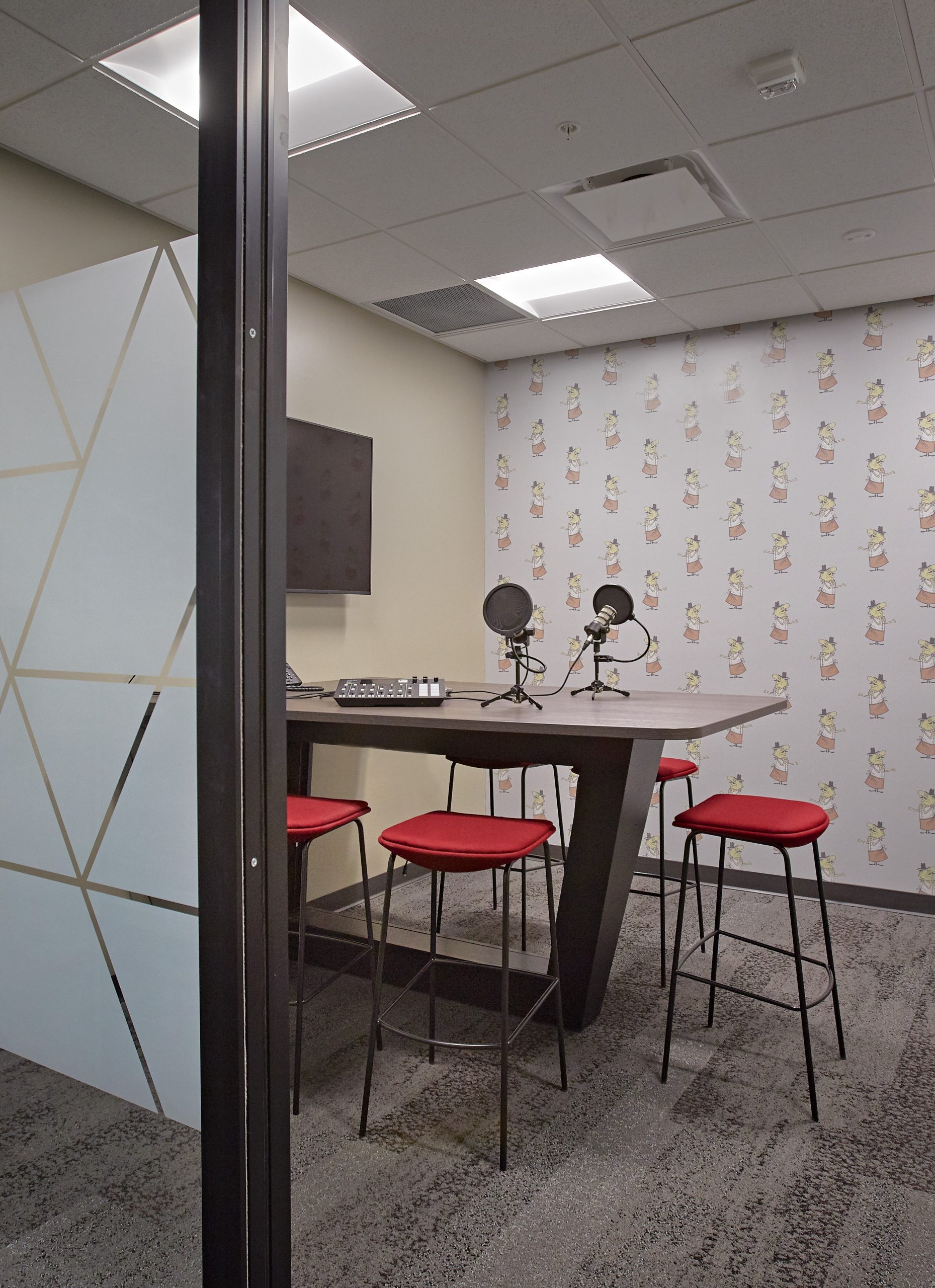 Pizza Hut HQ Podcast Conference Room