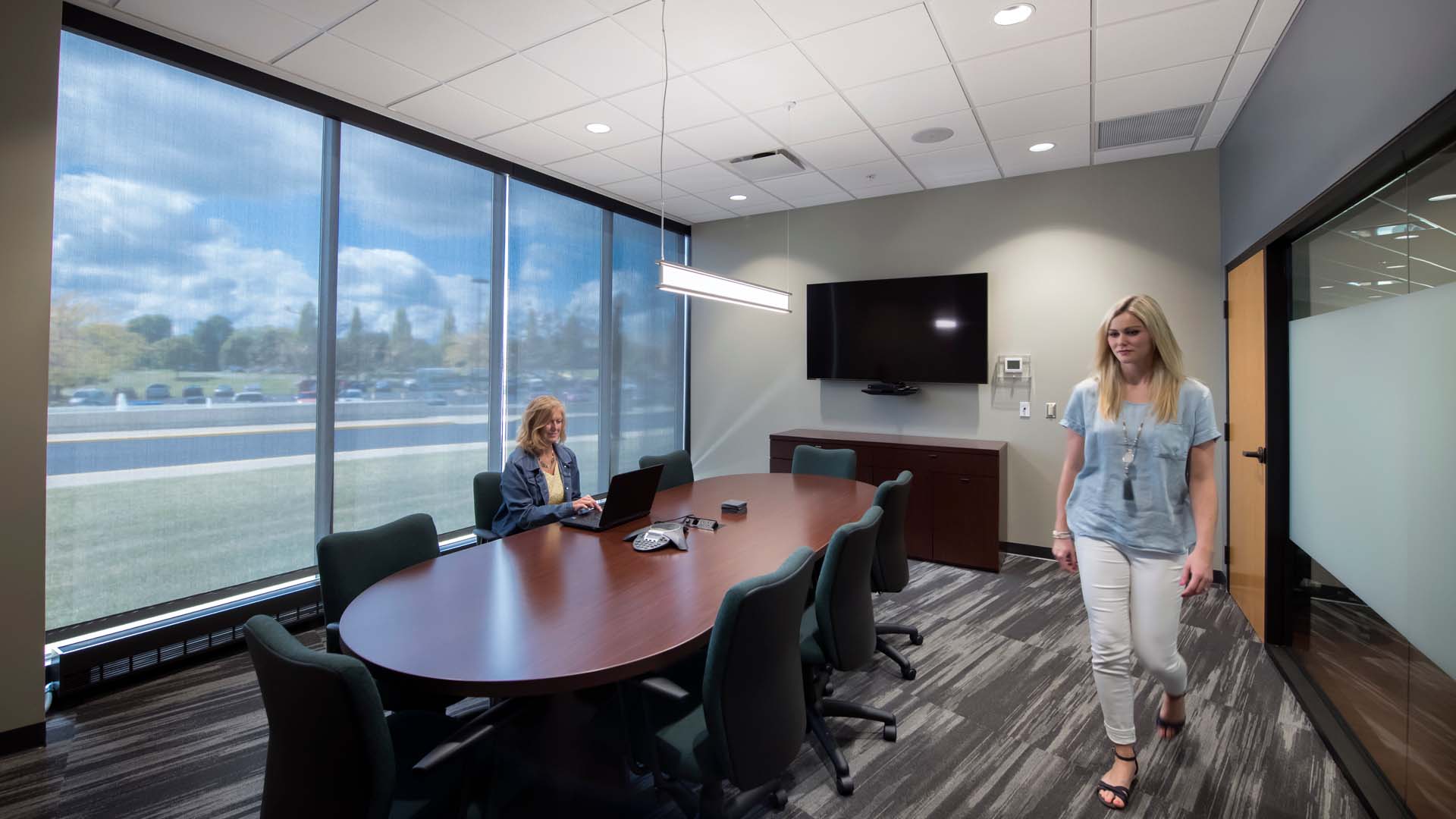 Huntington University welcome center conference room