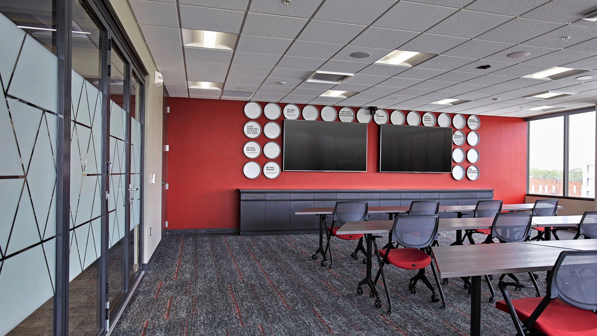 Pizza Hut HQ Training Room