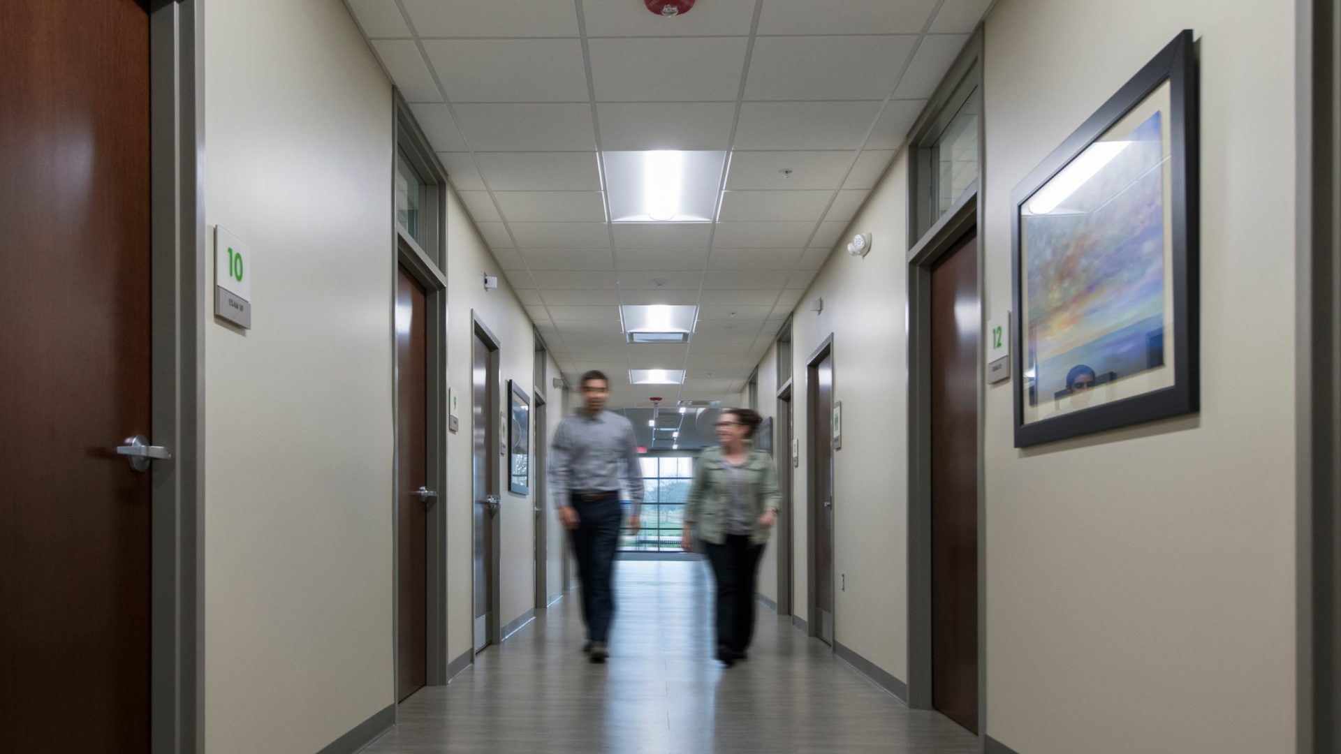 PPG Clinic Patient Hallway
