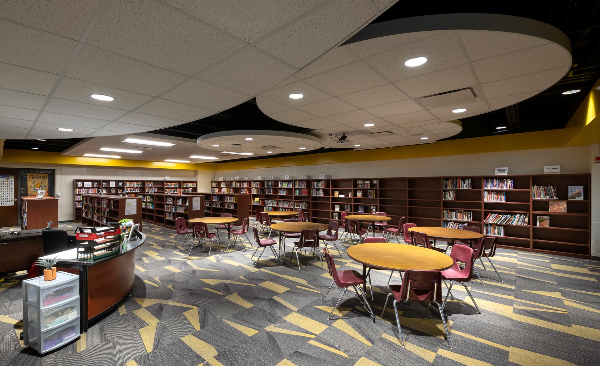 Lane Middle School Library