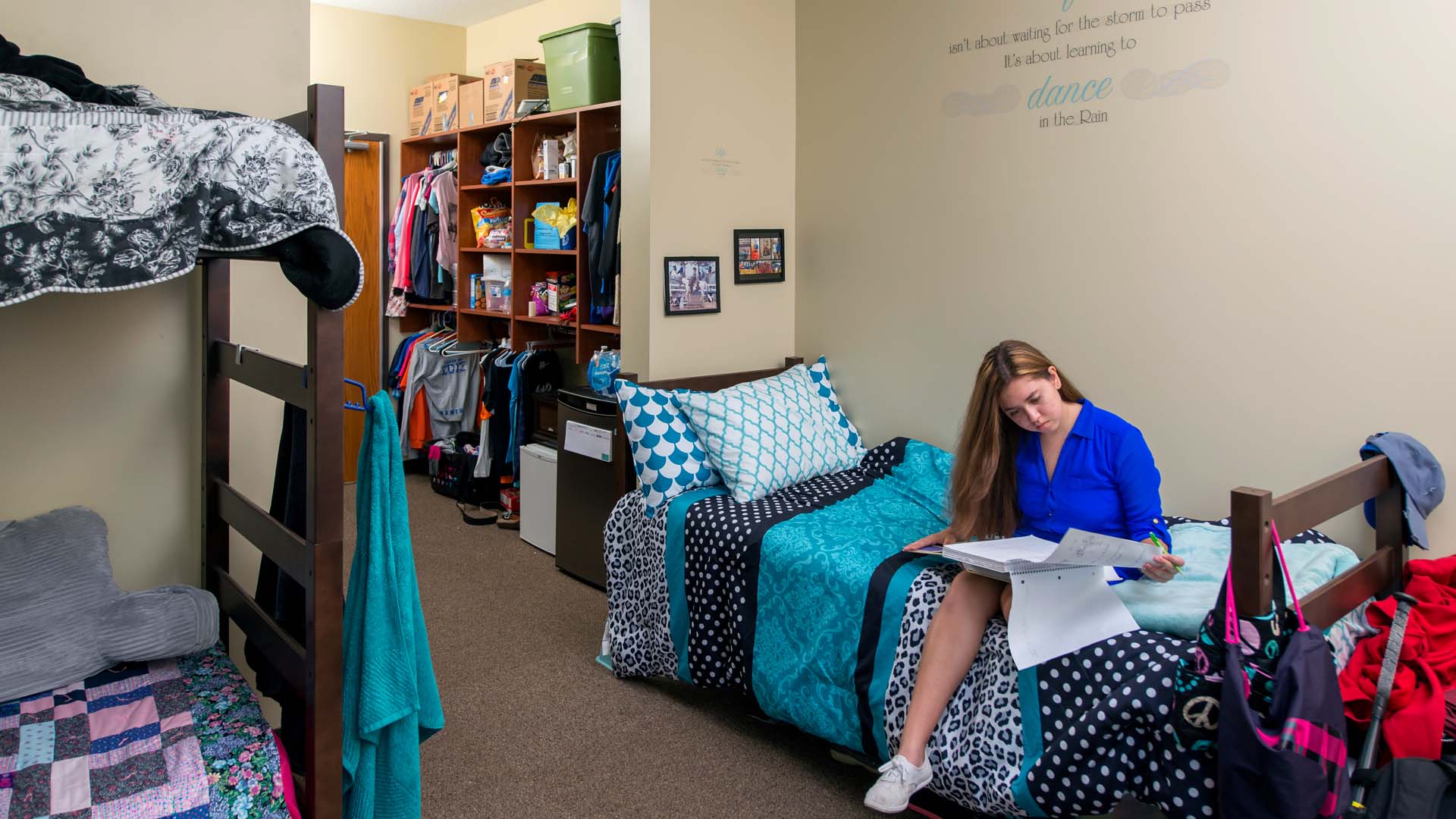 Ancilla College Student Housing Residence Hall Dorm Room