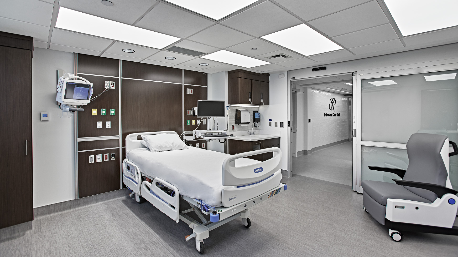 Rush Memorial ICU Patient Room