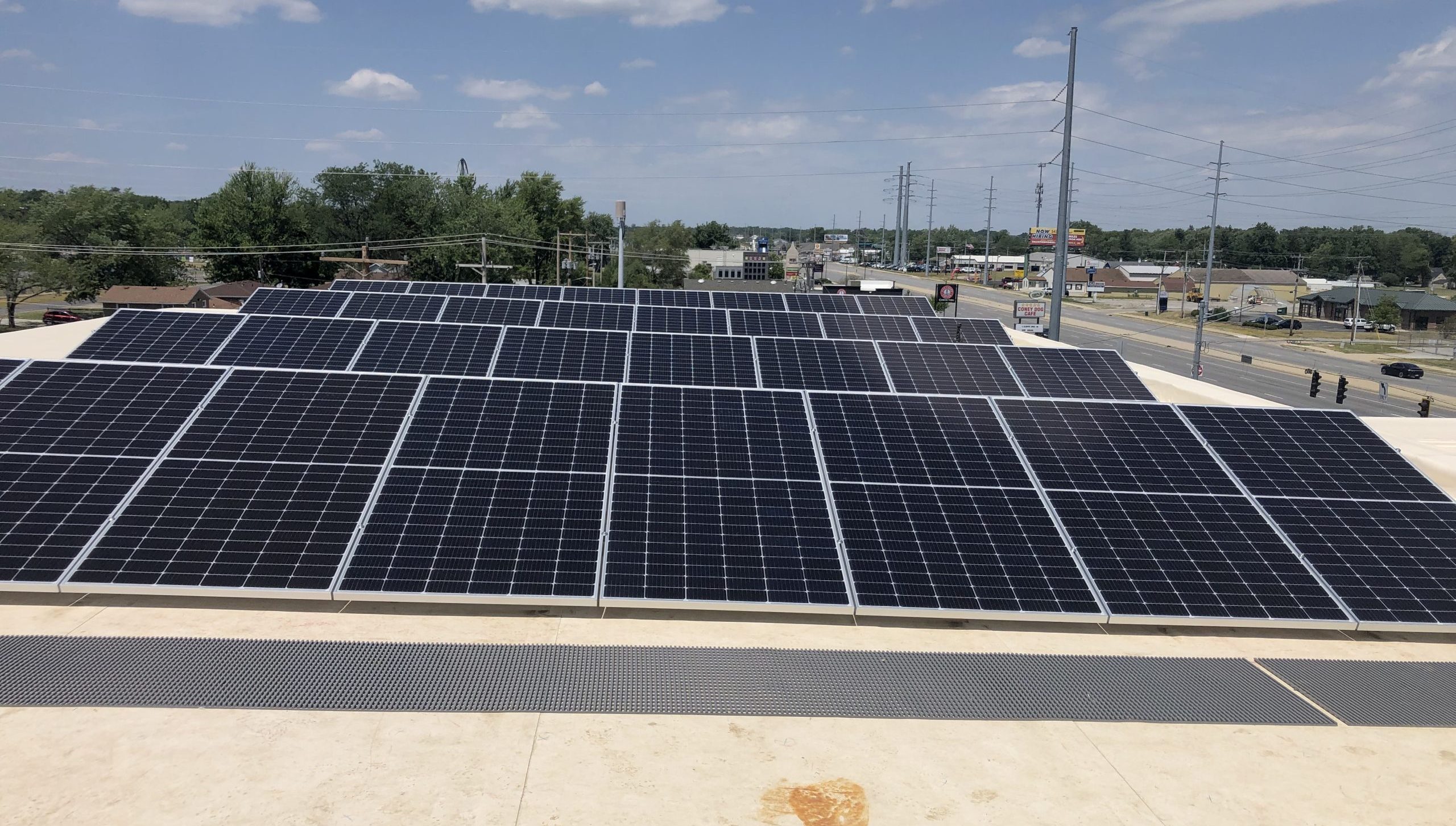 Fort Financial Credit Union Solar Panels