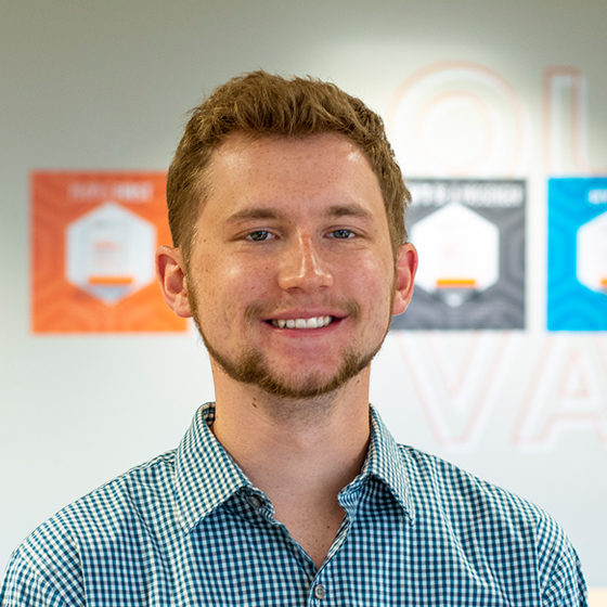 Design Collaborative employee Camden Reece headshot.