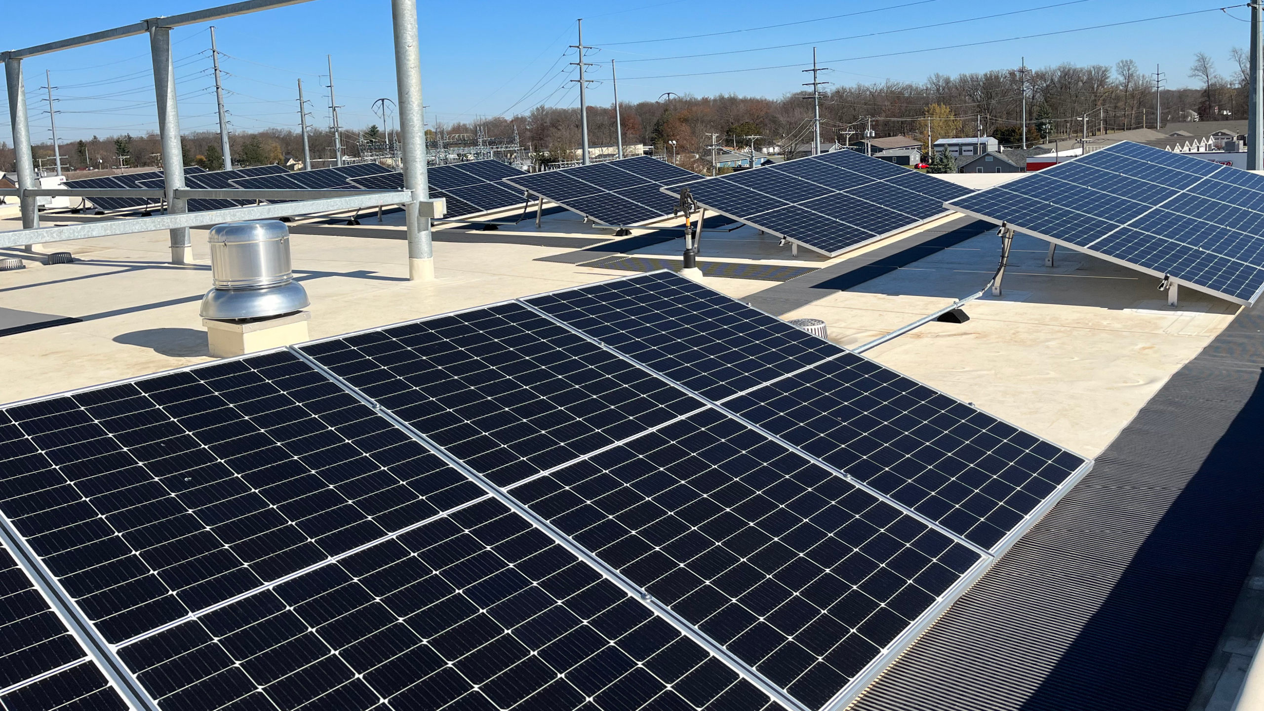 Solar Panels on Roof