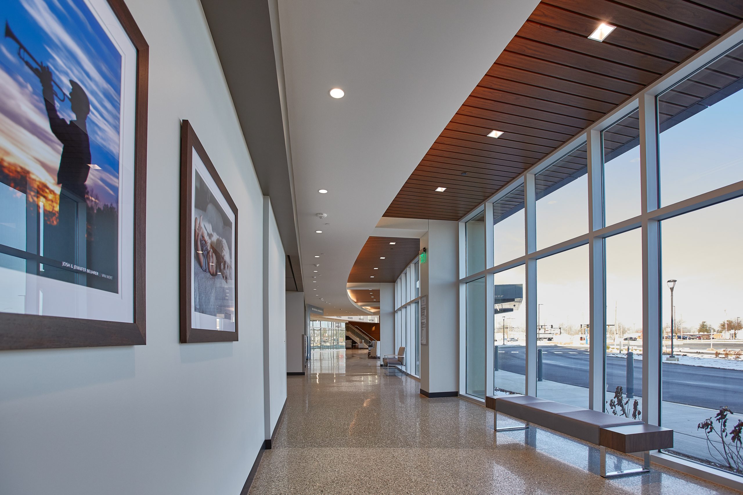 Van Wert Hospital Hallway