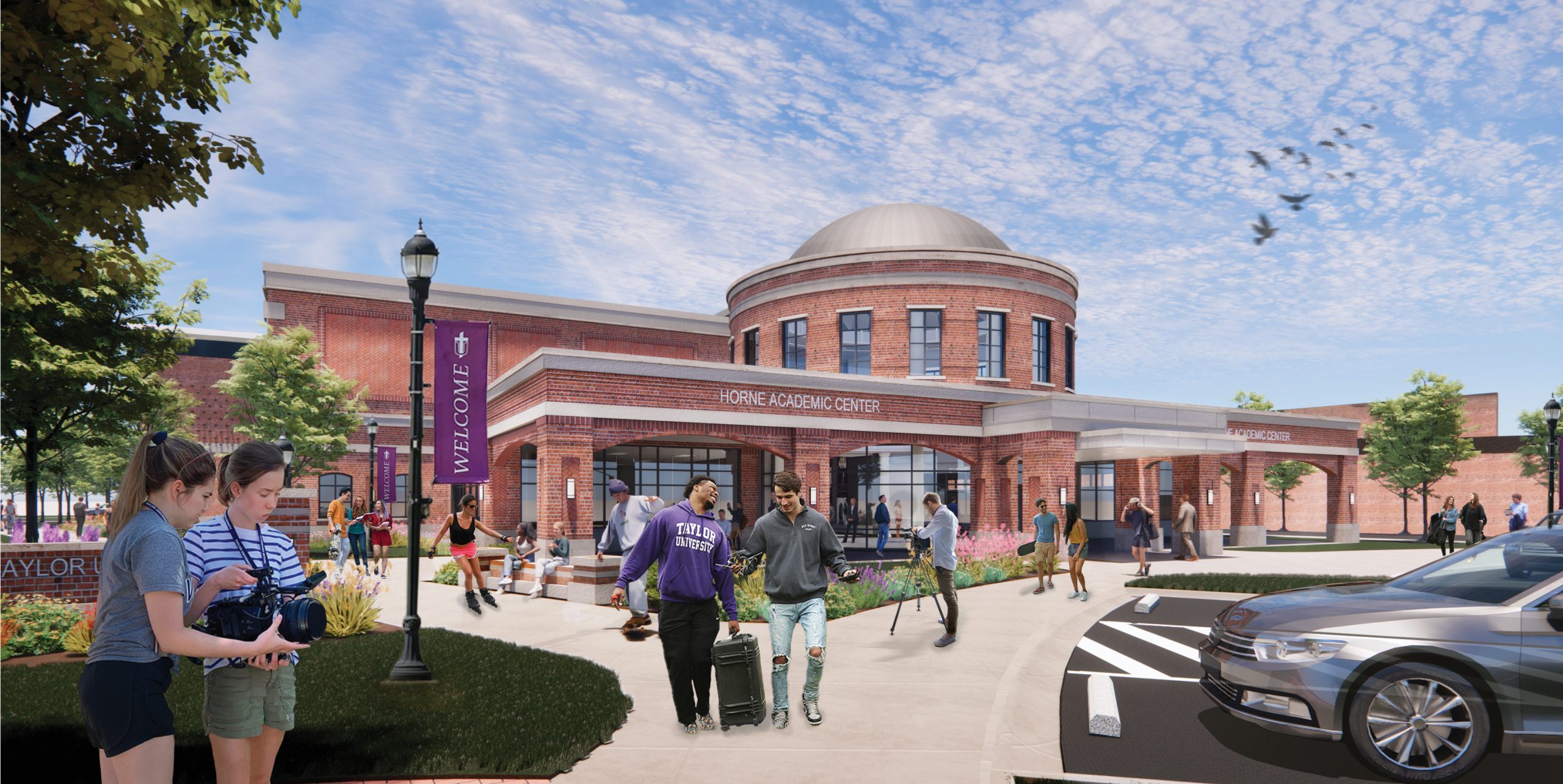 Student building rendering.
