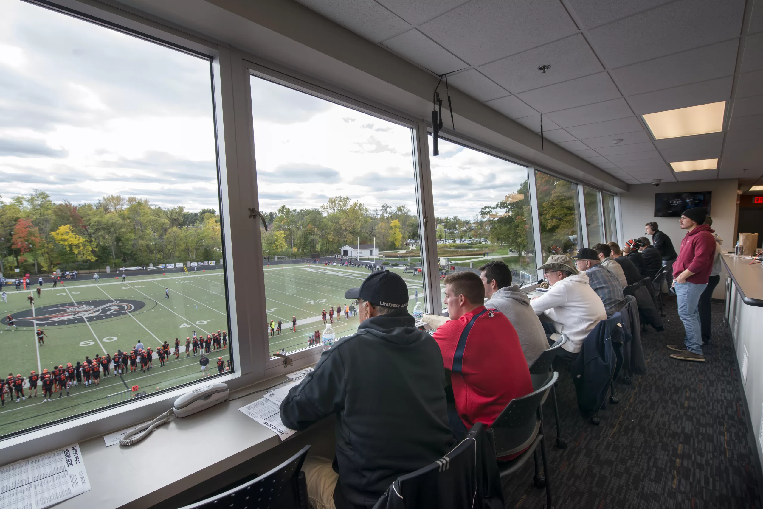Heidelberg University Hoernemann Football Stadium Press Box
