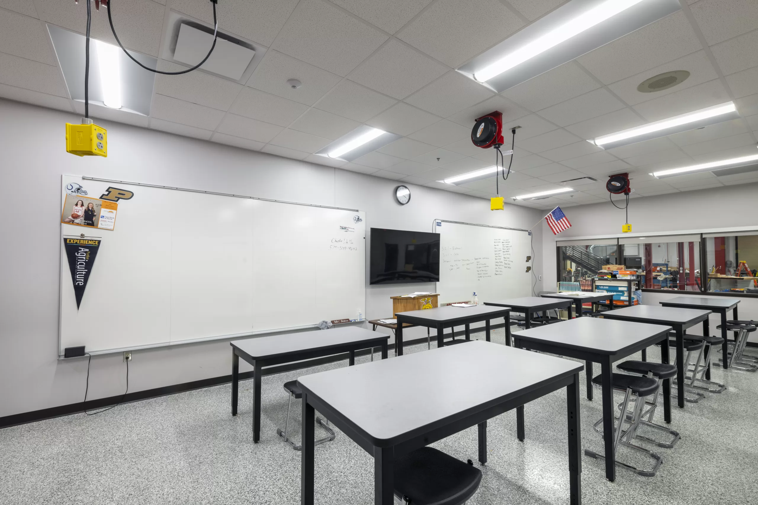 Adams Central High School Classroom