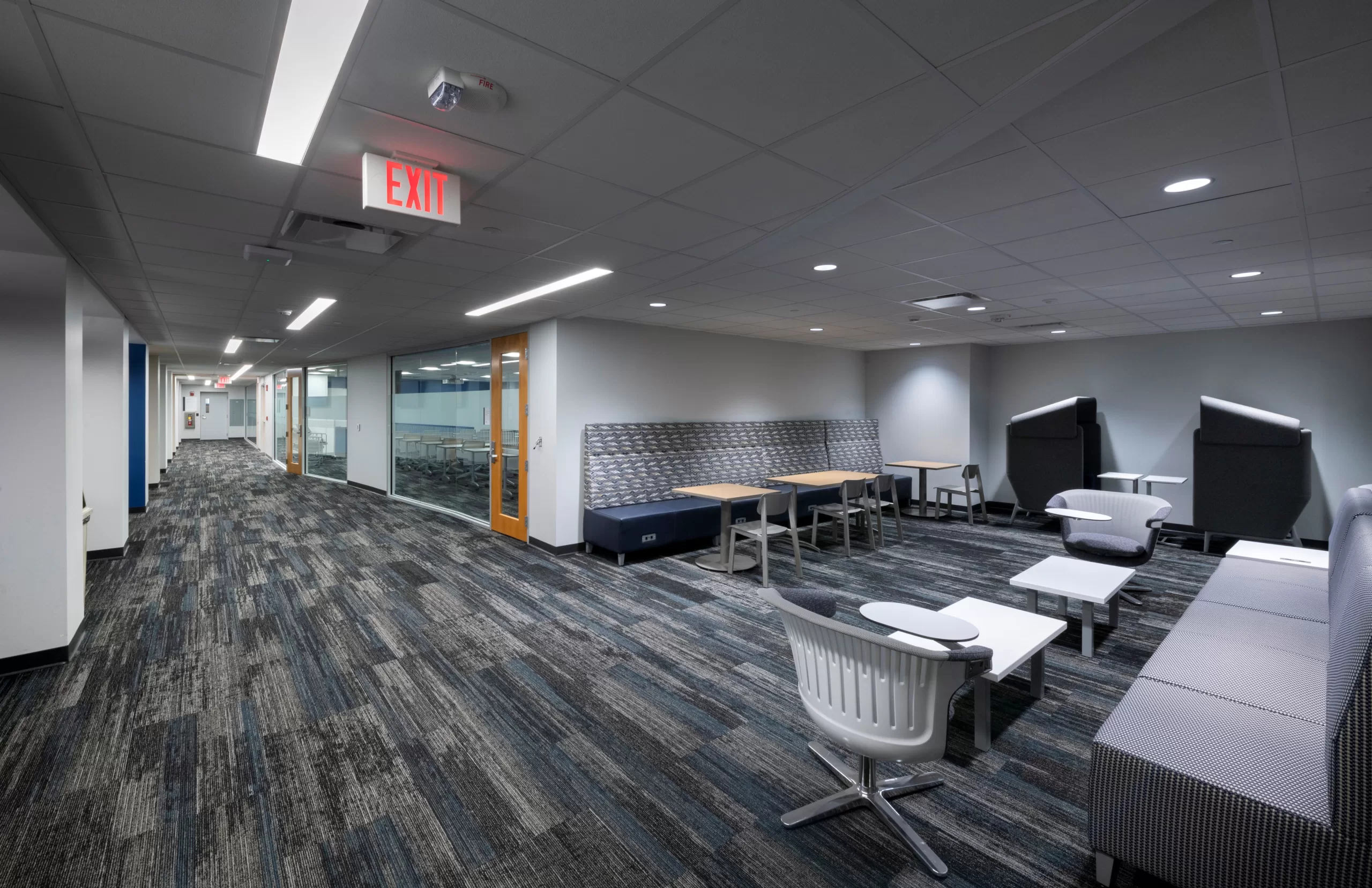 University of Notre Dame Nieuwland Hall of Science Student Lounge
