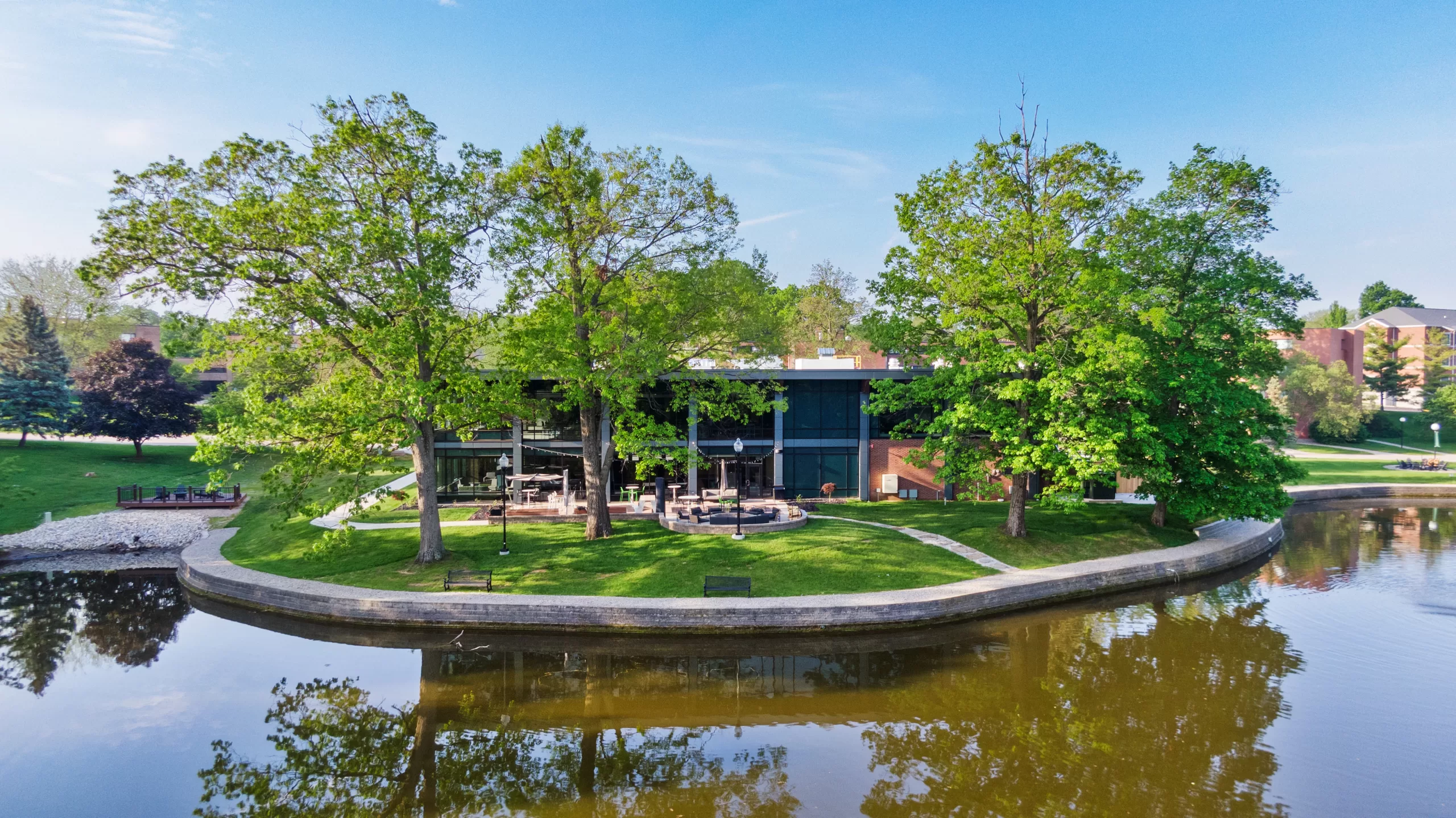 Huntington University HUB - on Water