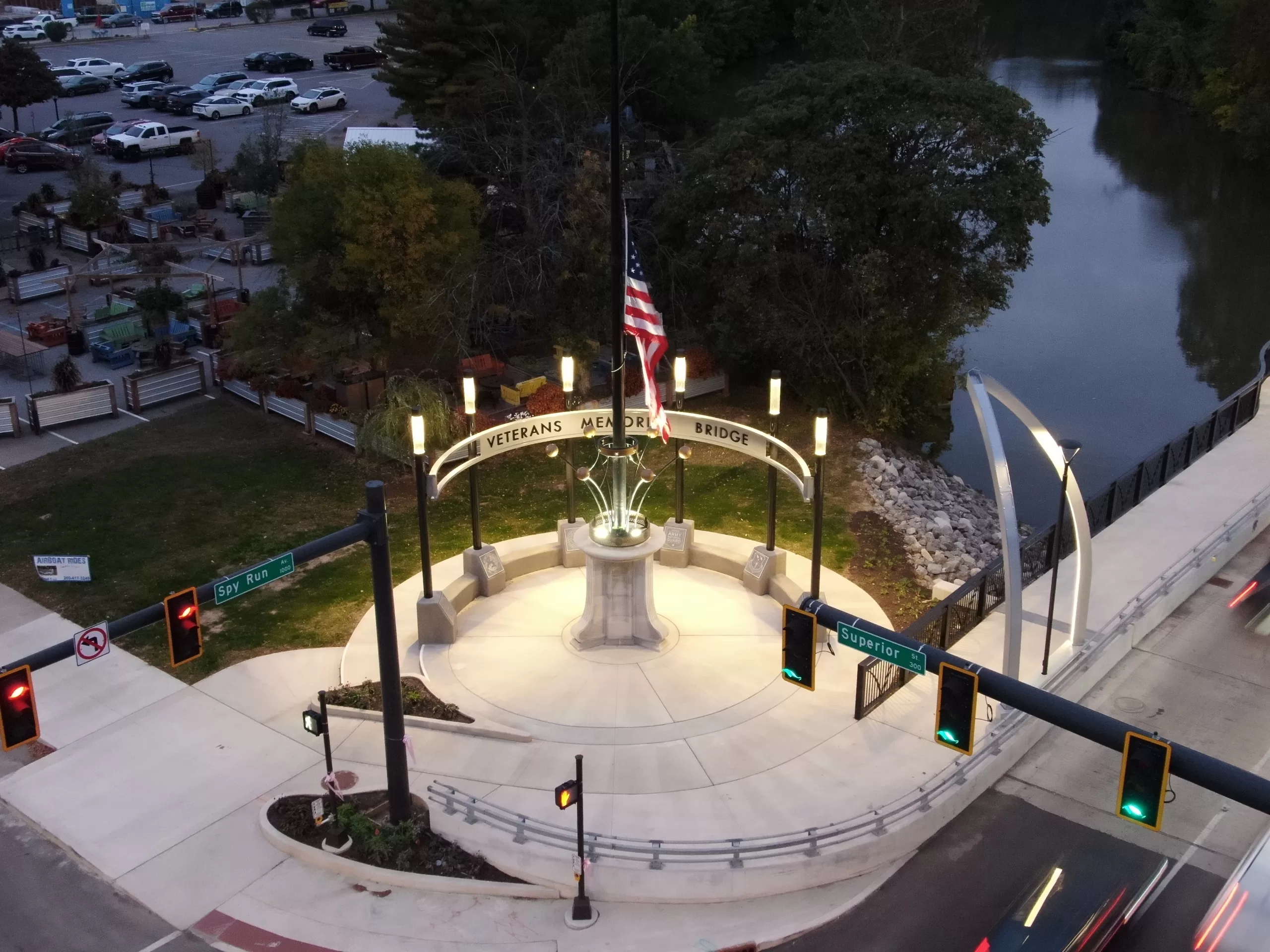 Veterans Memorial Bridge Plaza