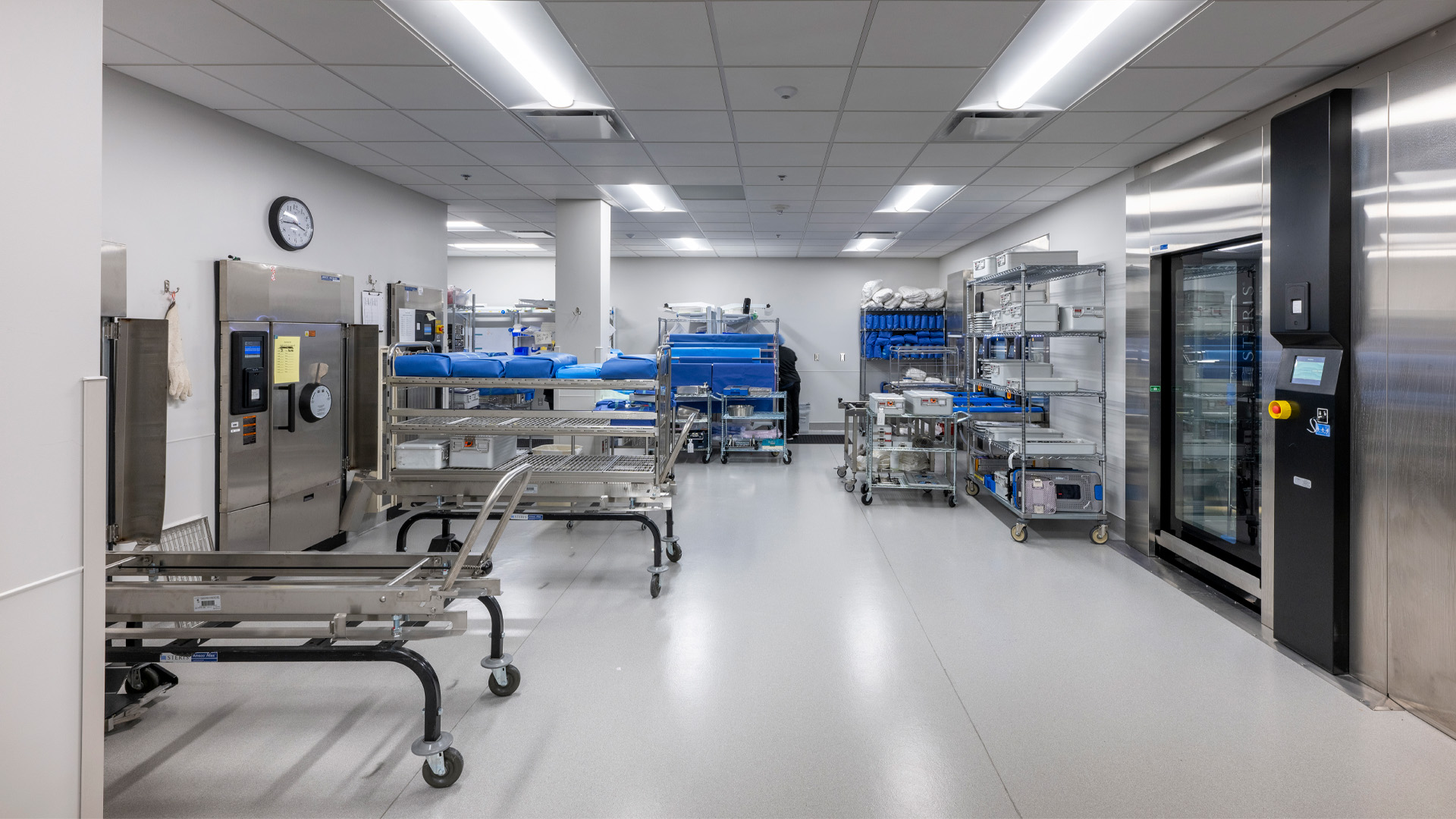 Central Sterile room at IOS