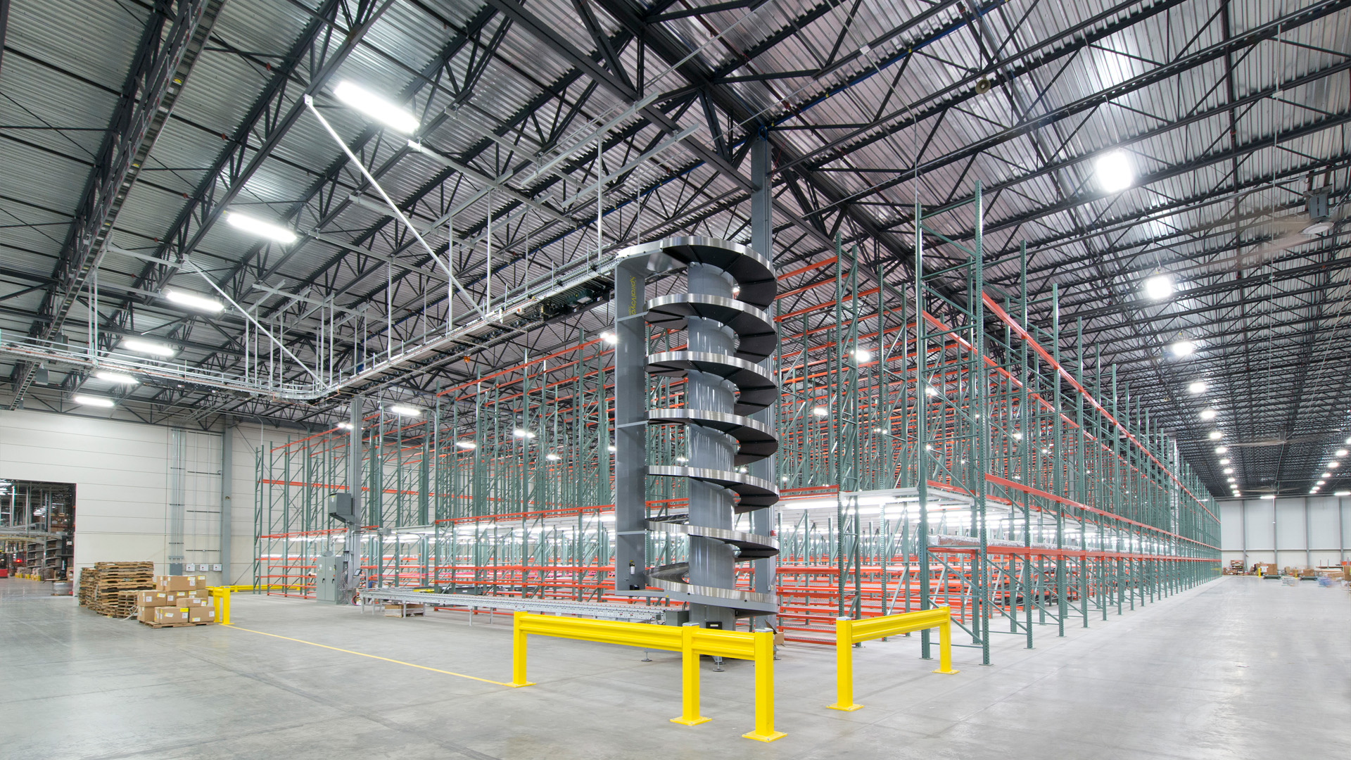 Vera Bradley Distribution Center Shelving