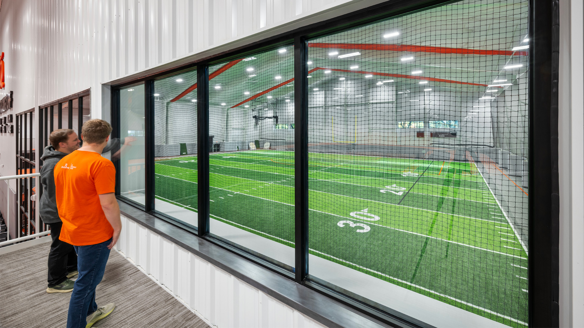 Heidelberg University Frann's Fieldhouse arial view
