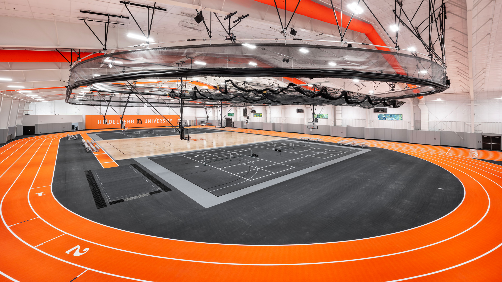 Heidelberg University Frann's Fieldhouse track and field