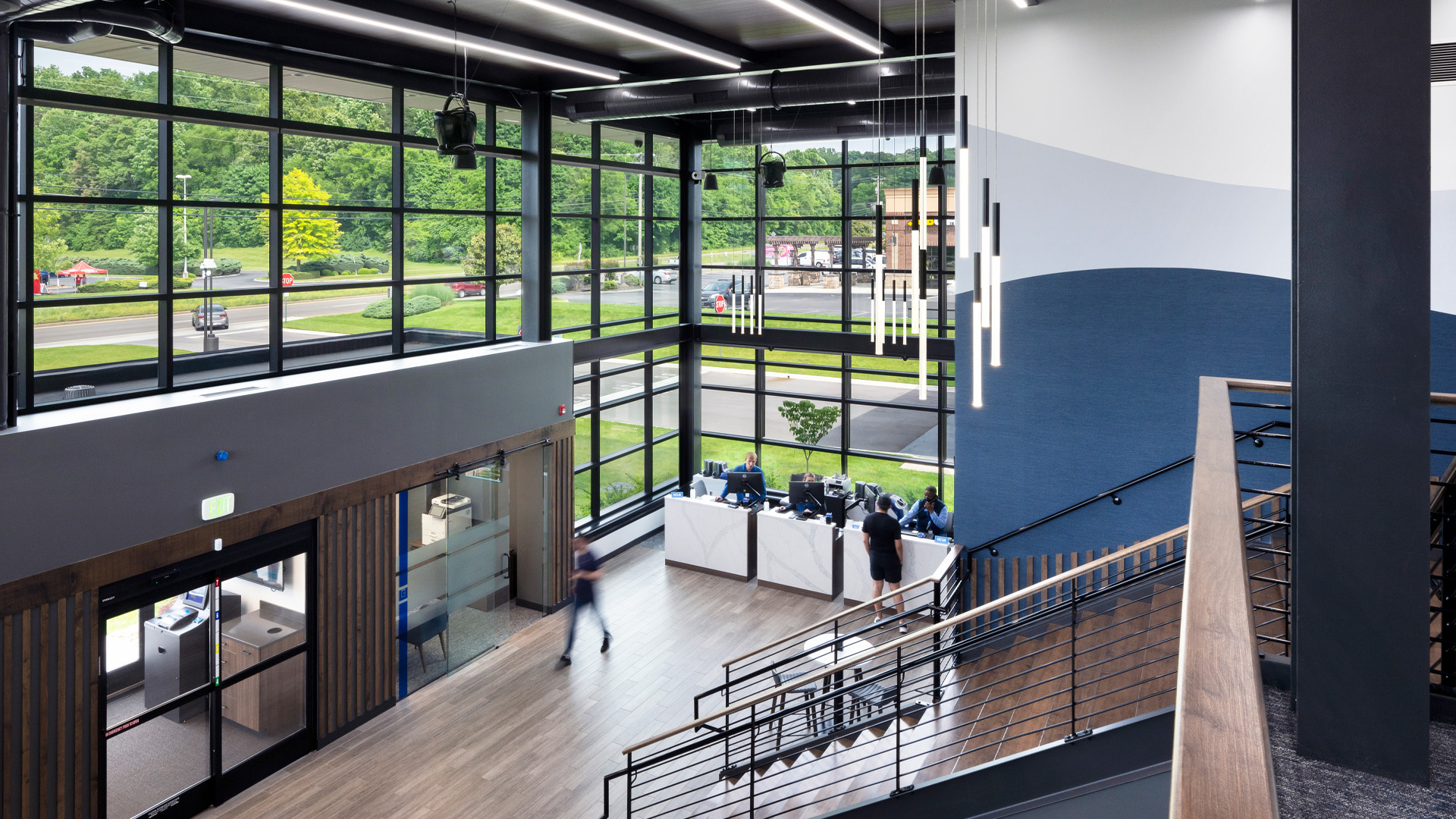 ORNL Federal Credit Union Middlebrook Lobby