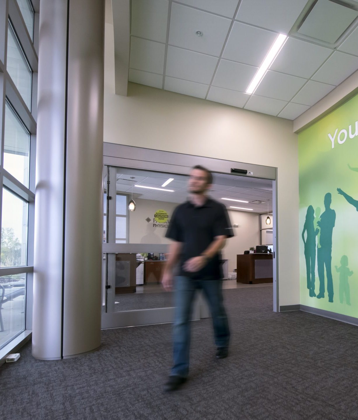 Medical Clinic Lobby Entrance