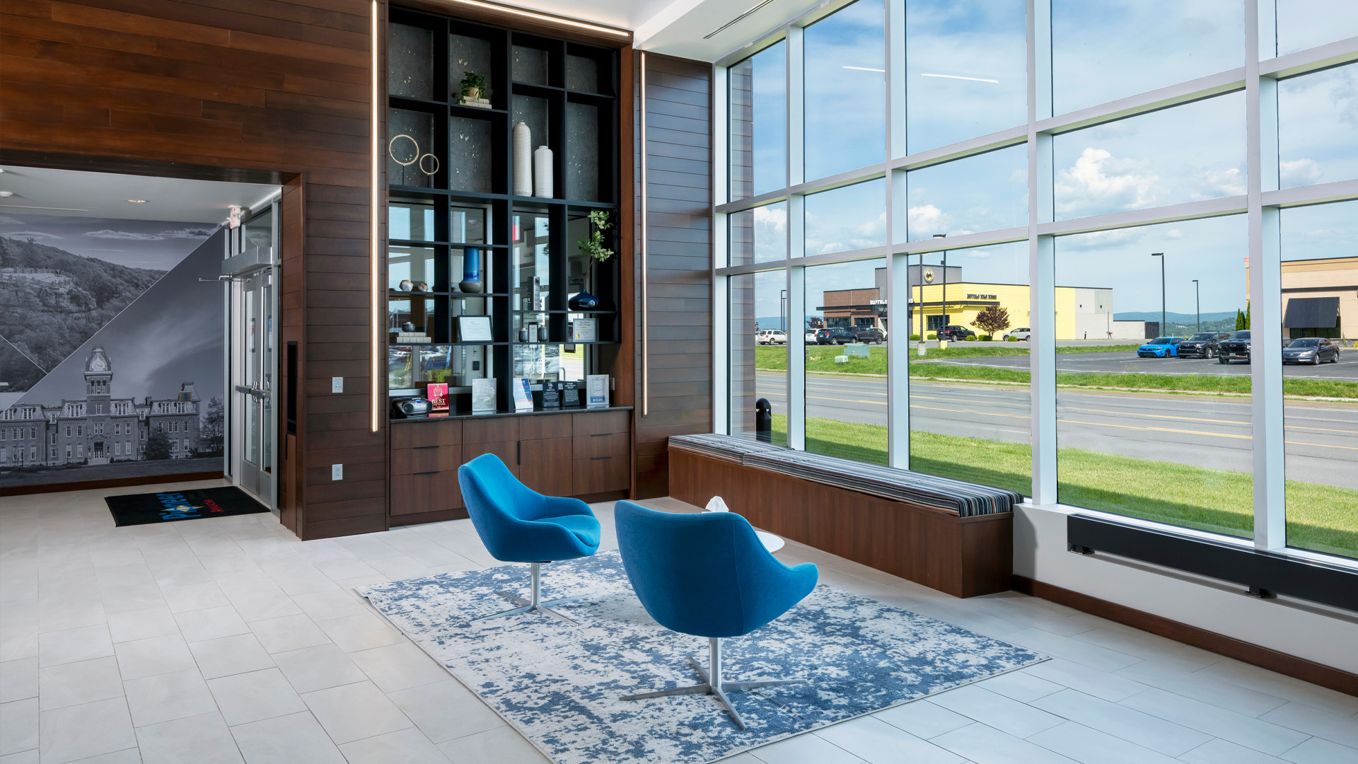 Pioneer Federal Credit Union Morganton Lobby Seating