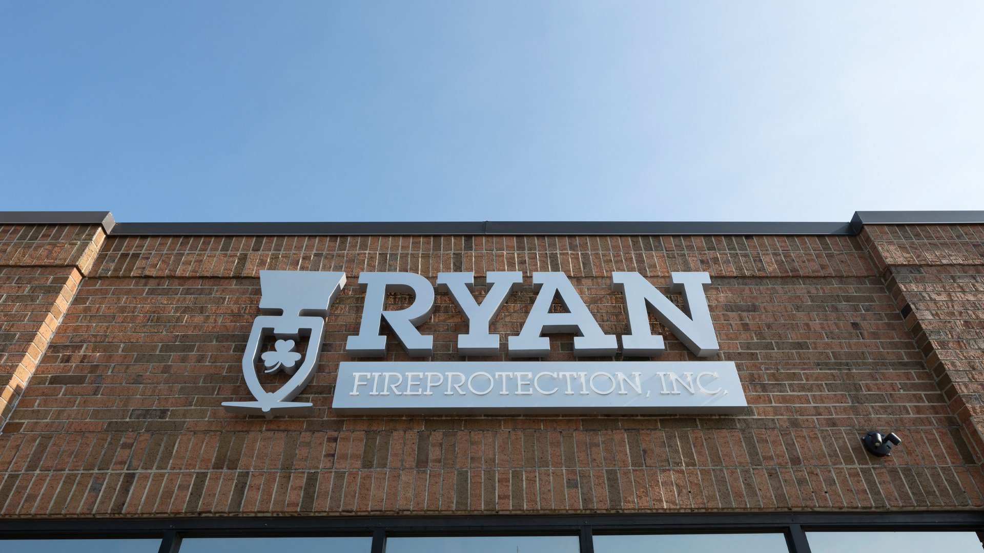 Ryan Fire Protection Exterior Signage