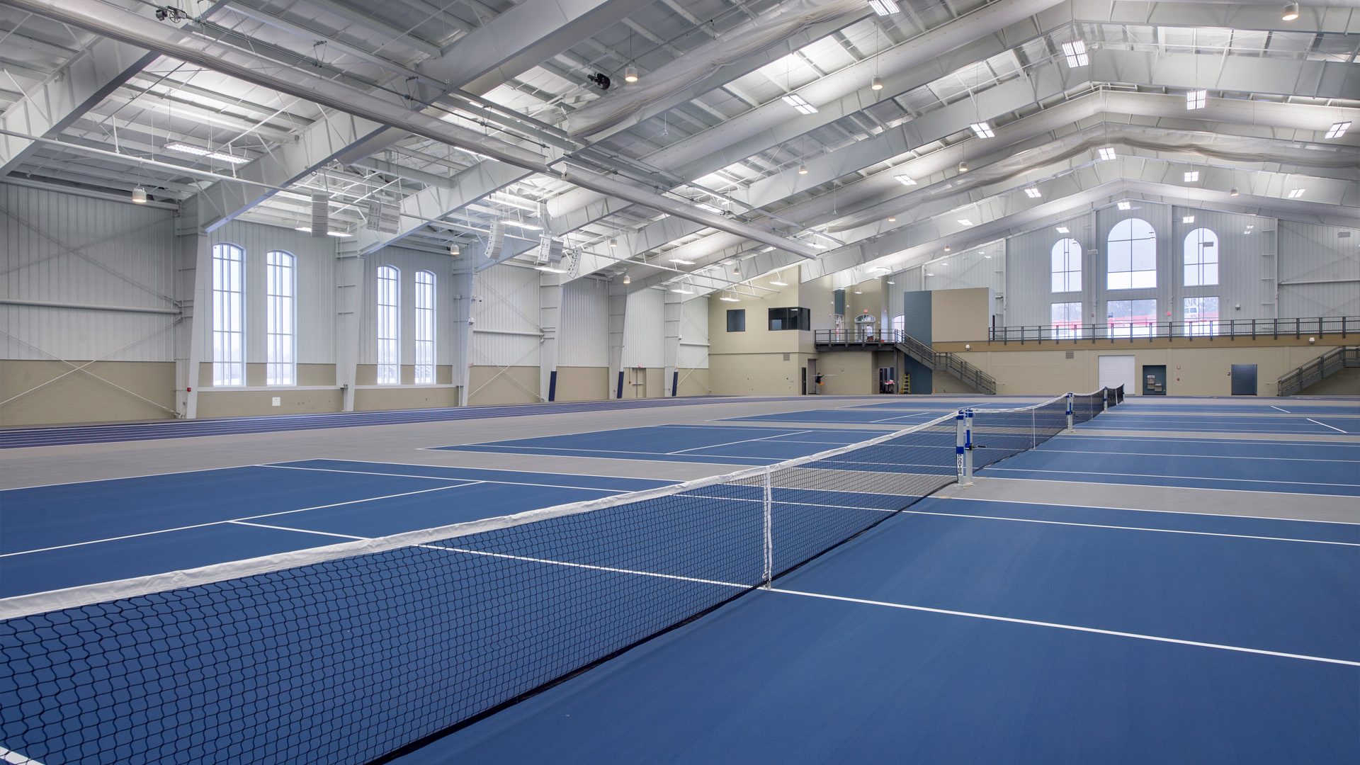 Hillsdale College - Biermann Athletic Center tennis courts