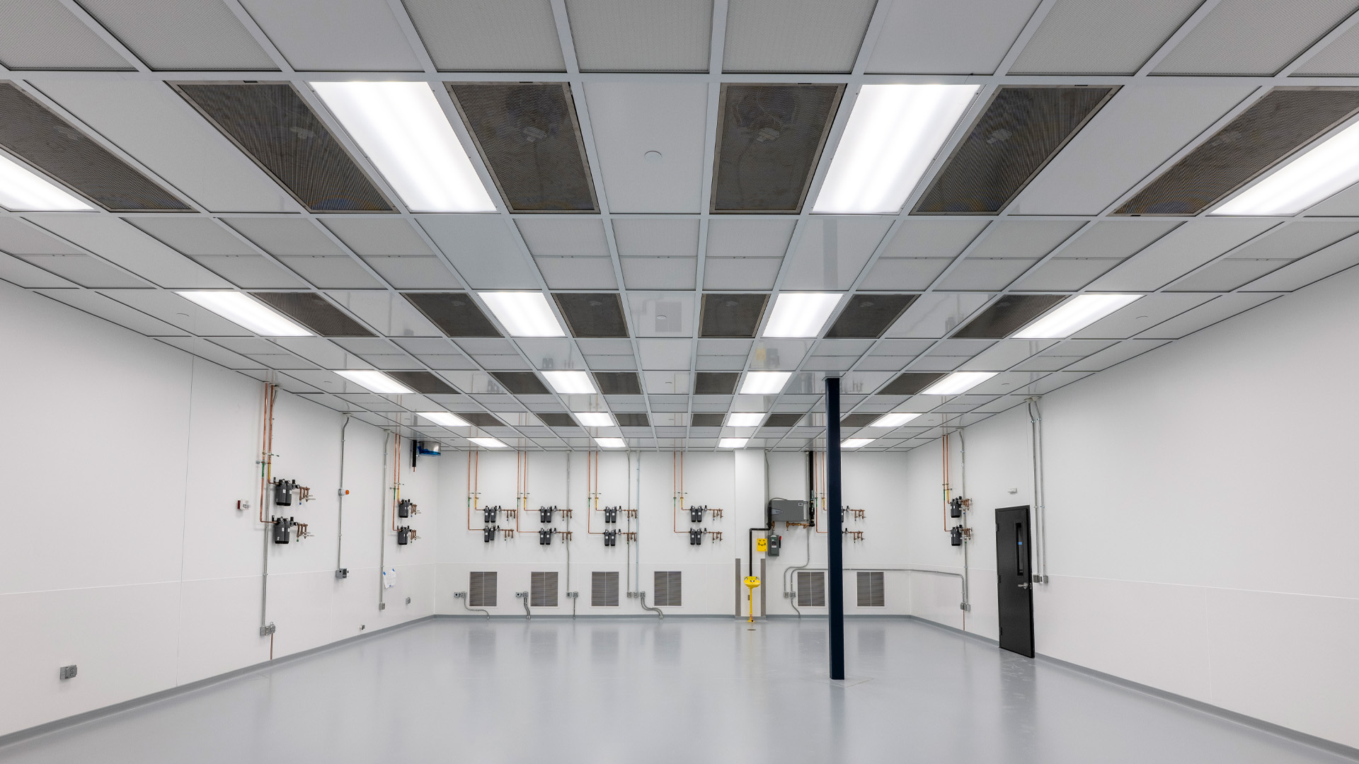 Large lab space.