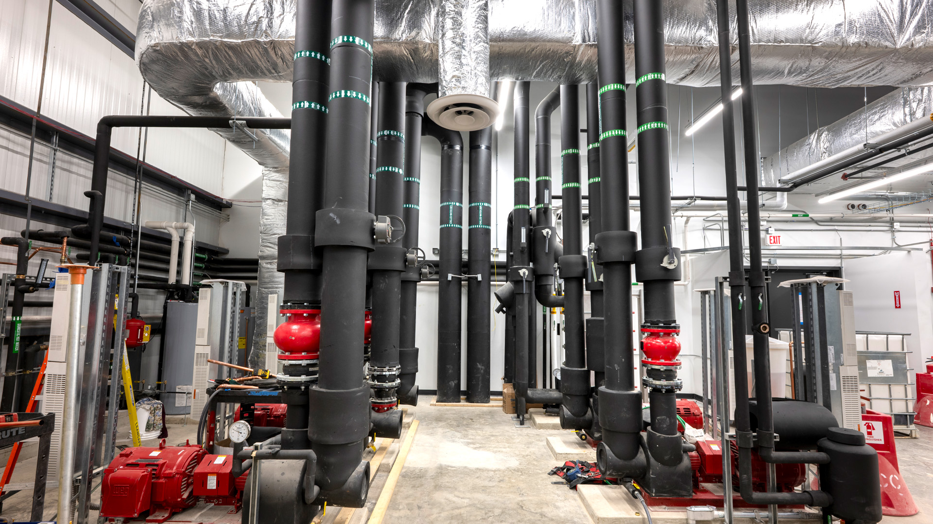 Mechanical room.