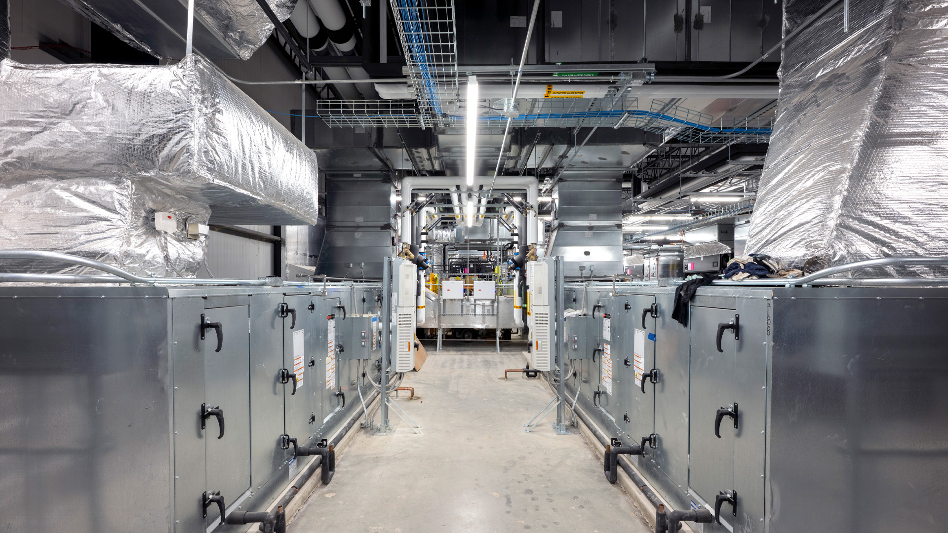 Mechanical room.