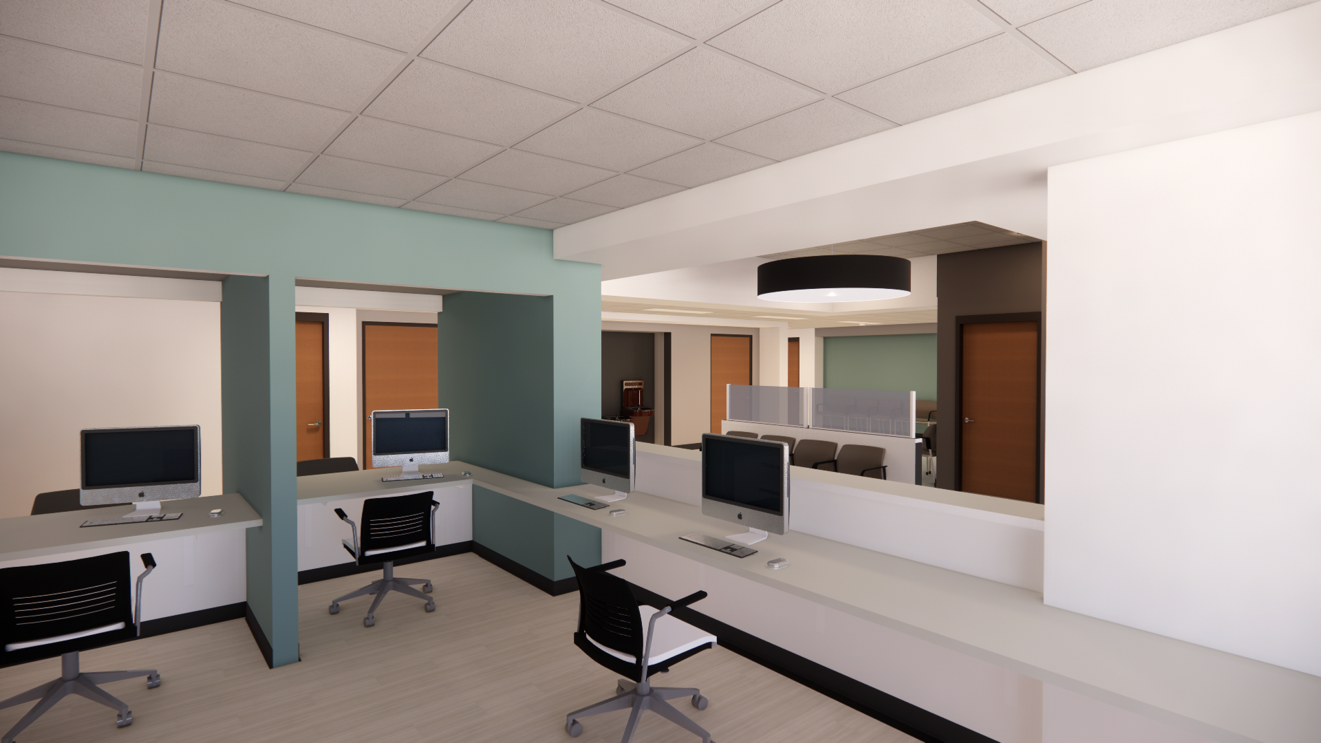 Behavioral health lobby registration.