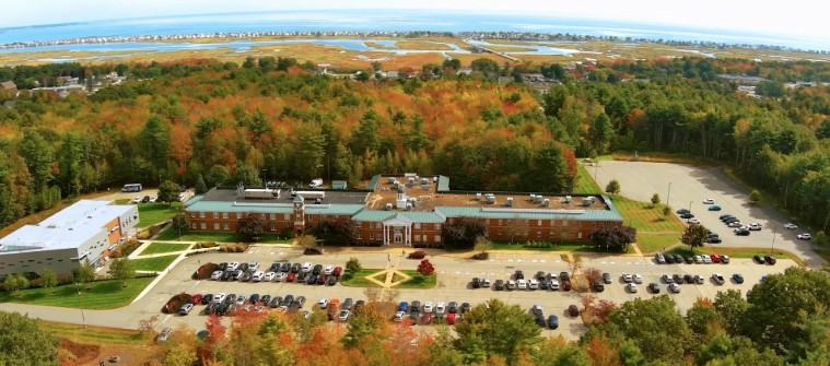 Arial View of York County Community College Campus
