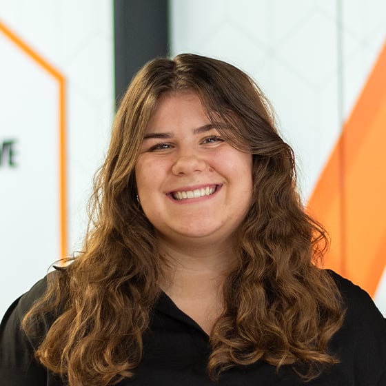 Design Collaborative Mechanical Engineer Amarah De Somer's headshot.