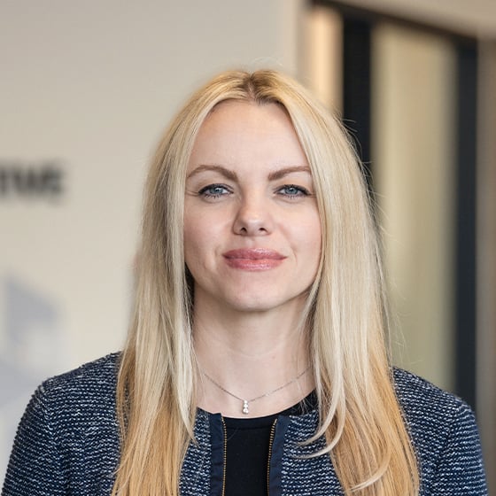 Design Collaborative Senior Interior Designer Monika Medonaite's headshot.